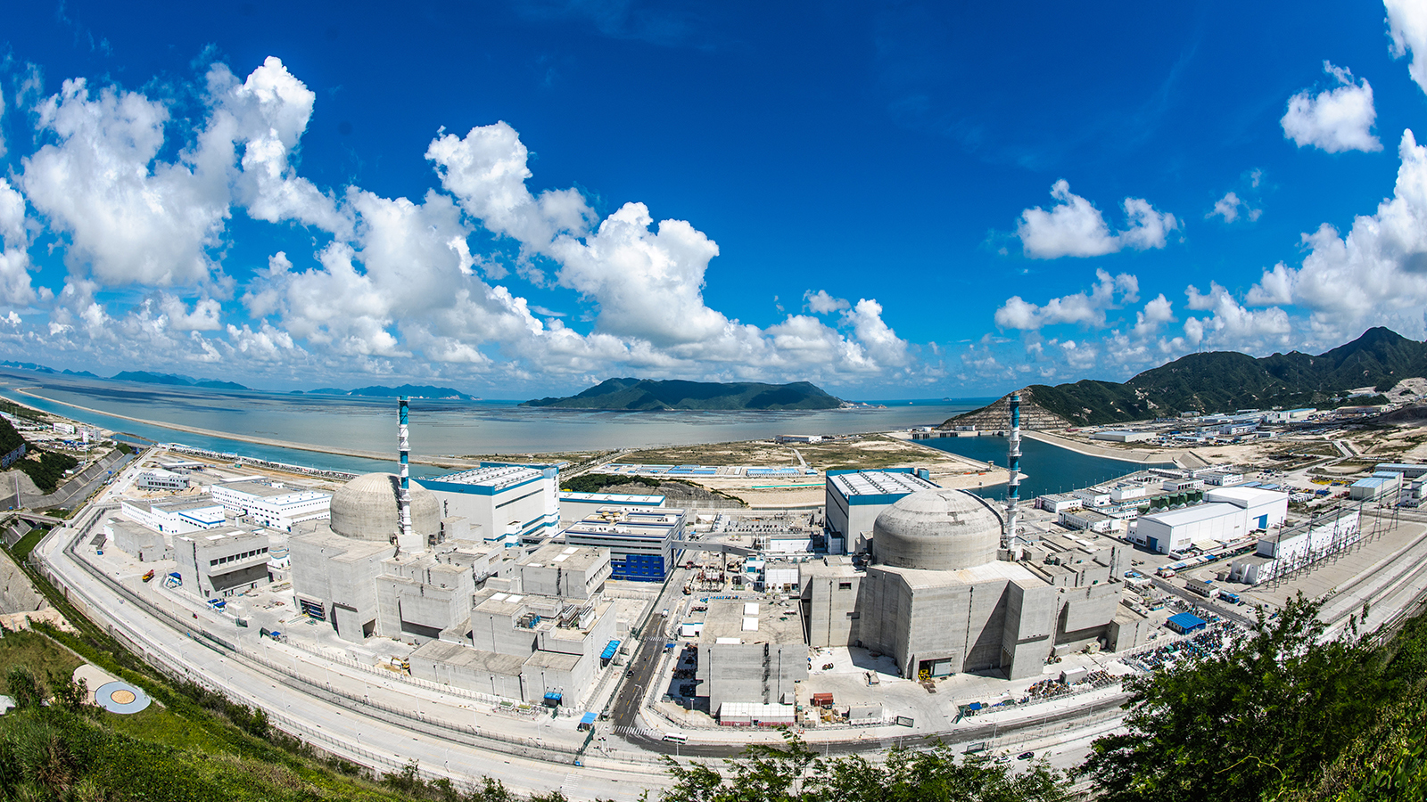 台山核电一期工程是中法两国能源领域的最大合作项目,也是中国建筑在
