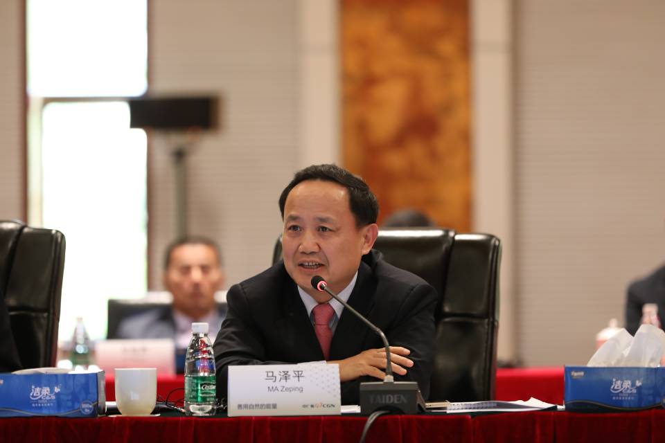 中建股份副总裁马泽平出席台山cepr项目协调委员会第九次会议
